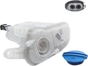 Engine Coolant Overflow Bottle Expansion Tank Reservoir & Cap Kit Compatible For Audi Allroad Quattro Q5 3B0121321 8K0121403T