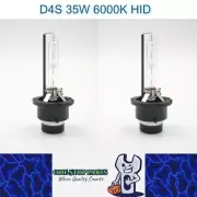 2 x D4S HID XENON globes 6000k Super Bright Quality D4S HID Bulbs (2pcs)
