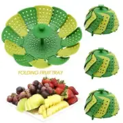 Drain Rack Vegetable Fruit Basket Food Basket Steaming Basket