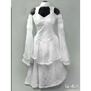 【玩模坊BA-553】1/6  女士 經典 白色 禮服 婚紗 套裝 CC35