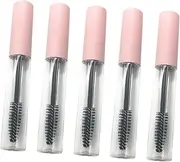 Baluue 5pcs Mascara Tube Mascara Black Palette Clear Mascara for Mascara Protector Tool Brow Lamination and Kit Wands For Lashes Mascara Makeup Wipes Pink Abs