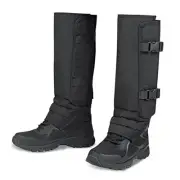 Snake Gaiters Snake Chaps: Waterproof Snake Guards Snake Bite Protection Black