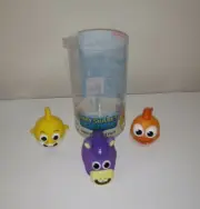 Nickelodeon Pinkfong Baby Shark Big Show Bath Squirts 3 Pack Playtime New