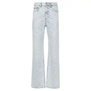 [Alexander Wang] Middle Rise Relaxed Pebble Jeans
