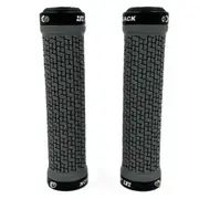JetBlack Pin Lock On Grips Grey/Black Rings