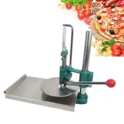 7.8inch Manual Pizza Dough Press Machine Stainless Steel with Thickened Pallet