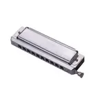 Swan Chromatic Blues Country Harmonica C w/ 10 Holes 40 Tone NEW T9W6 M7J3