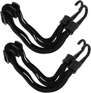 ETHZZLE 2pcs Elastic Bike Luggage Straps for Motorcycle Helmet and Luggage Durable Tie Down Straps for Offroad and Electric Bikes Multifunctional and Versatile Design