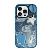 iPhone 16 Pro Impact Ring Stand Case MagSafe Compatible Denim