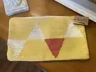 West Elm Handcrafted Chindi Triangles Pillow Cover 12”x21” NWT OPEN BOX