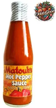 Matouk's Hot Pepper Sauce | Product of Trinidad & Tobago | 10oz