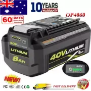 for 8.0Ah Ryobi 36V 40V Battery HP BPL3640D2 RLM36BL BPL3650D BPL3620D BPL3626D2