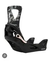 NEW In Box Burton Step On Women's Snowboard Bindings - Black/Grey, Size L