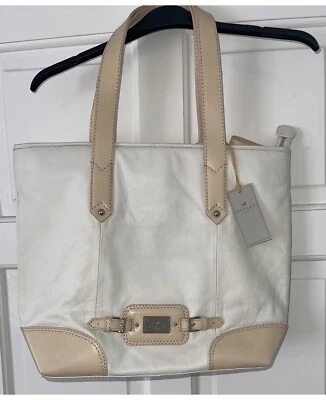 BNWT radley cream leather christa Shoulder Bag RRP £189 Inc Dust Bag