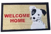Coir Door Mat Farm Dog Animal Lovers Welcome Home