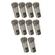 New 10PCS BNC Female to F Type Male RF Coax Coaxial Cable Adapter Connector