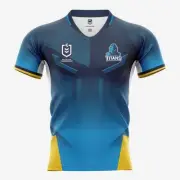 NRL Gold Coast Titans Adult Supporter Jersey Shirt Mother's Day Sale