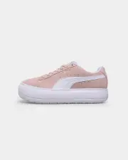[PUMA] Puma Women's Suede Mayu Lotus/puma White - Size 7 7 Lotus-Puma Whit