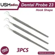 Callus Plaque Pick Tartar Remover Dental Explorer Probe23 Hook Shape Periodontal