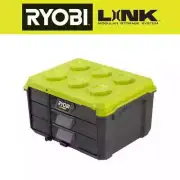 Tool Box Ryobi LINK 3-Drawer Modular Impact Resistant Organize Store Tools