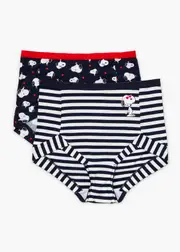 [Taking Shape] Taking Shape 2 Pack Snoopy Full Briefs Size 20 in Print - Plus Size Women's Underwear Print