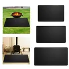Under Grill Mat for Outdoor Grill Fire Pit Mat Large Fire Blanket for Patios
