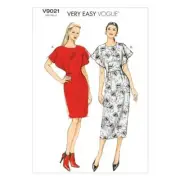 Vogue Sewing Pattern 9021, Dress, Size 6 - 14, Uncut