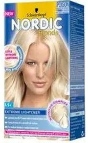 3 PACK OF Schwarzkopf Nordic Blonde Extreme Lightener L1+