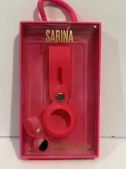 Sarina AirTag Light Hot/Pink Case Soft Touch Compatible with Apple AirTag NEW