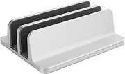Ve Cal Laptop Stand Al num Alloy Laptop Stand Adjustable Bookshelf Laptop Tablet Holder 2 Slots Laptop Bracket Silver Silver