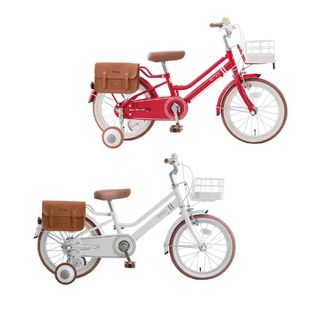兒童腳踏車16吋-經典紅