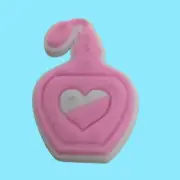 Barbie Shoe Charm pink Perfume bottle Atomizer Heart