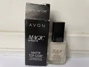 Avon Magic Effect Matt Top Coat Nail Polish 10ml