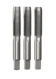 Bordo 5/8" x 14mm BSPF Chrome Alloy Hand Tap Set - 4246-5/8TS