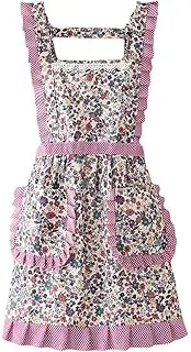 [MYSMFY] Cooking Apron Cotton Apron For Kitchen And Home Use, Beautiful And Breathable Korean Style Cooking And Dining Chef Aprons For Cooking Baking, Colorful