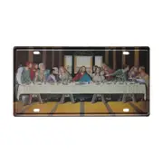 2xtin Sign The Last Supper Metal Tin Sign Vintage Retro Man Cave 150x300mm Metal