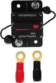 BUGUUYO Solar Circuit Breaker Solar Dc Disconnect Switch Dc Disconnect Switch High Fuse Holder Boat Circuit Breaker