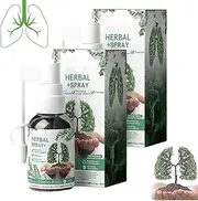 Respinature Herbal Lung Cleanse Mist-Powerful Lung Support, Herbal Care Essence,30ml Respinature Herbal Spray,Cleanse & Breathe, (2pcs)