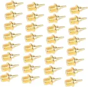 [FOYTOKI] 32pcs Spikes Short Shoes Nails Metal Track Spike Running Accessories Metal Nails Sprint Sports Shoes Nail Anti-Skid Nails Shoes Sole Nails Lighter Weight Spikes