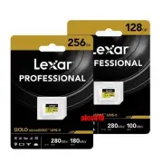 Lexar Professional GOLD 128GB 256GB Micro SDXC Card Micro SD UHS-II V60 U3 A1 4K