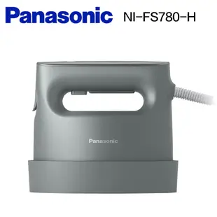 Panasonic 國際牌平燙/掛燙2 in 1蒸氣電熨斗-個性霧黑 NI-FS780-H
