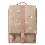 Fabelab Eco Backpack 32cm/7L School Travel Carry Bag Shooting Star Small Caramel