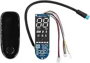 Bluetooth Display Dashboard Circuit Board, for Ninebot, for F40 F30 F20 F25 Electric Scooter KickScooter Dash Board Cover Parts Electric Scooter Display Screen(Dashboard with Cover)
