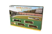 Bachmann The Broadway Limited PassengerTrain Set w/4-6-0 Steam Loco N