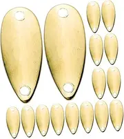 TOKIDNY 20pcs Sequin Horse Mouth Single Hook Sturdy Fishing Baits Bait for Saltwater Vivid Fishing Tool Fishing Supplies Fresh Water Fishing Bait Crank Baits for Fishing Bass Fishing Lure