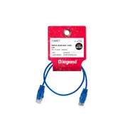 Legrand 0.5m Blue Cat6 RJ45 UTP Slimline Patch Lead