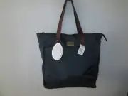 TOMMY BAHAMA Navy Nylon Blue Island Swagger Large Tote Bag Luggage *NWT $163