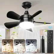 Socket Ceiling Fans with Lights and Remote - Socket Fan Light with Dimmable Led