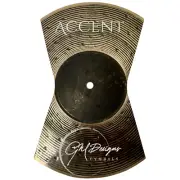14" GM Designs Stackable Accent Crash Cymbal - Quick, Attack & Fast Decay!
