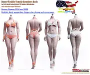 PHICEN TBLeague 1/6 Buxom Women S28A and S29B Seamless female Body❶USA IN STOCK❶